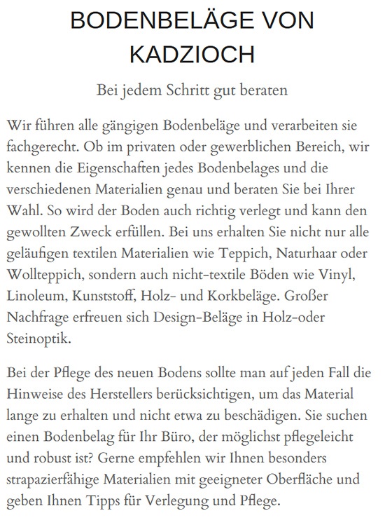 Lamellen für  Eresing