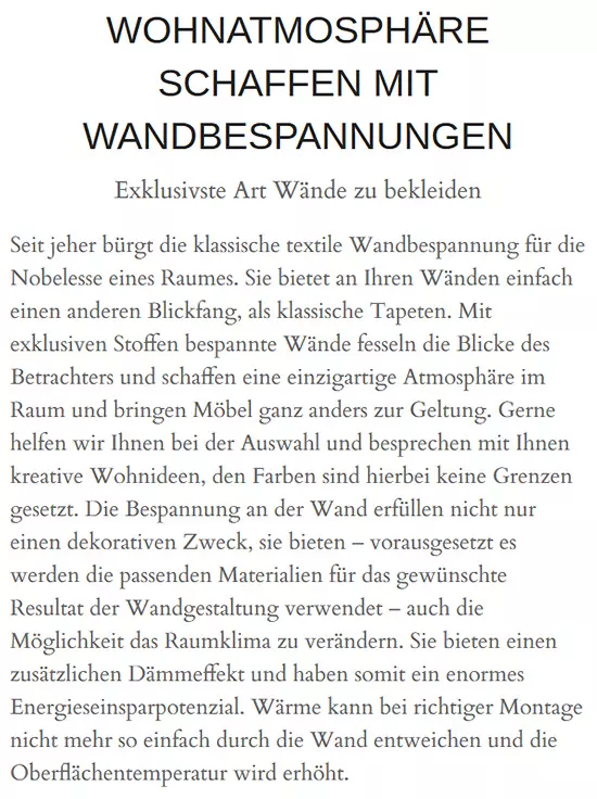 Bodenbeläge